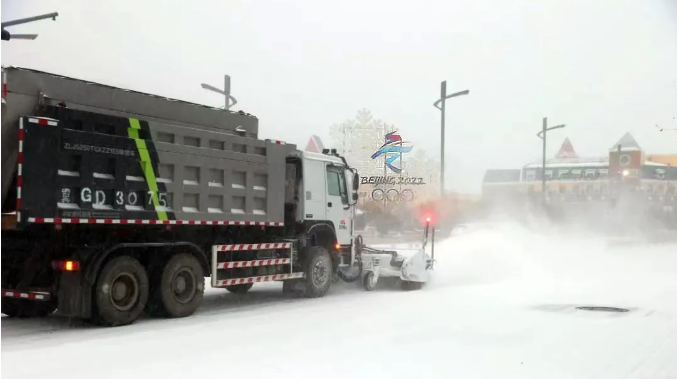 共筑中国梦丨bv1946伟德环卫装备助力冬奥会