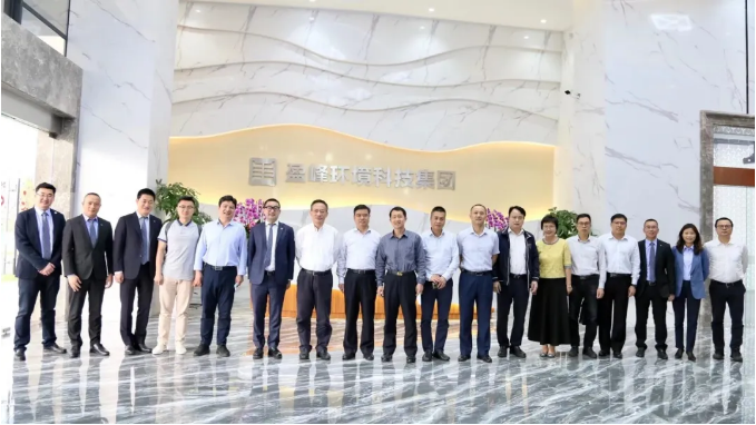 中国环境监测总站及省市区领导一行莅临bv1946伟德调研指导