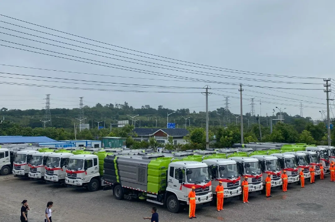 15天！bv1946伟德快速响应客户需求，顺利交付约3000万元环卫装备